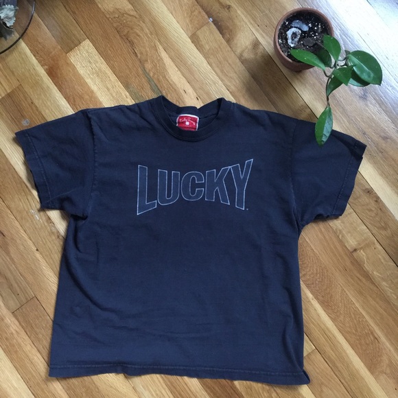 Vintage Boxy LUCKY Tee - Picture 2 of 8